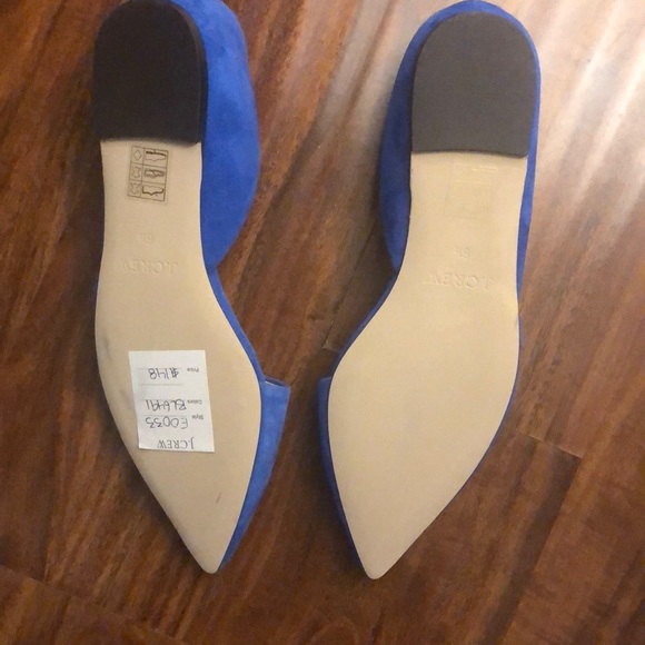 Cobalt d’orsey flats from J.Crew, never worn - Picture 3 of 4